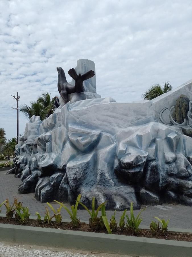 Apartamento Na Praia Grande - Guilhermina - Otima Localizacao Ngoại thất bức ảnh